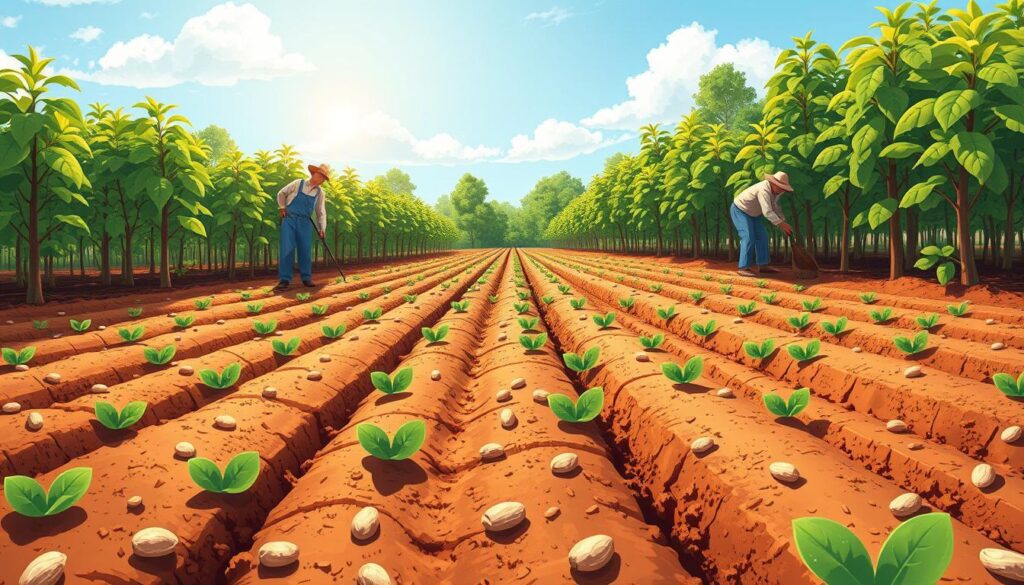 proces sadnje kikirikija proces sadnje kikirikija