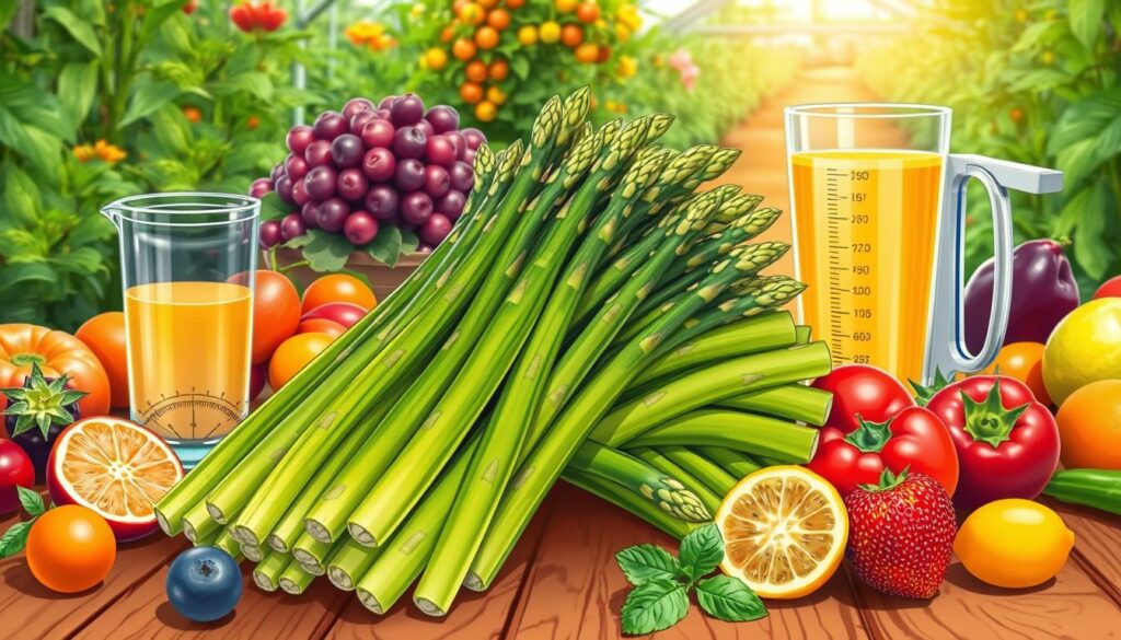 spargla nutritivna vrednost