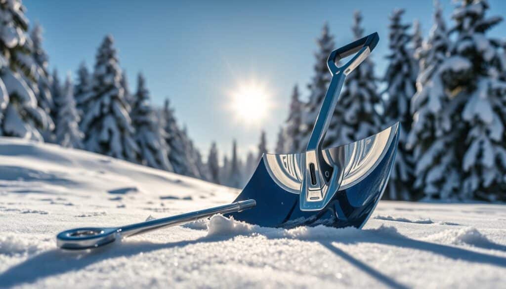 aluminijumska lopata za sneg