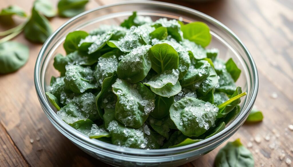 zamrznuti spanac zamrznuti spanac