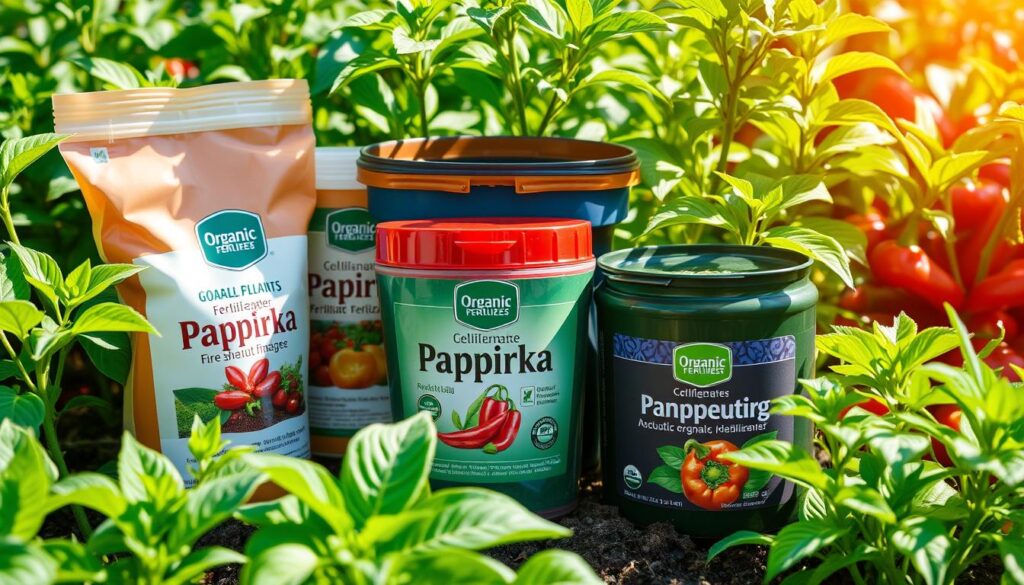 Organske preparate za prihranu paprike