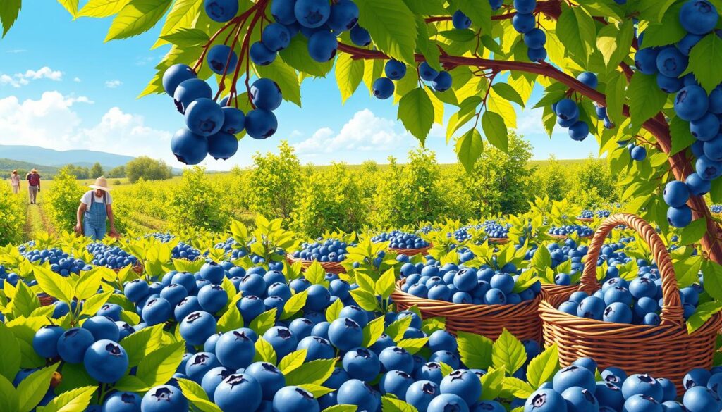 sezona i berba borovnica