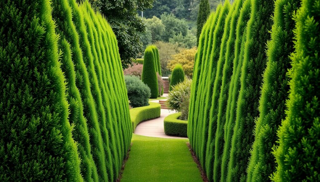 Održavanje tuje tokom godina