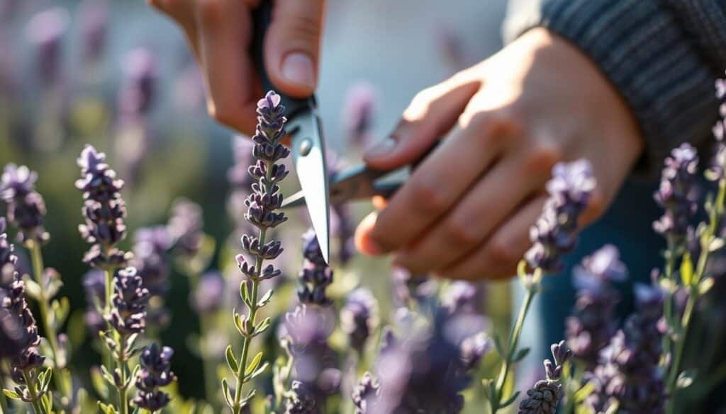 Orezivanje mladih biljaka lavande Orezivanje mladih biljaka lavande