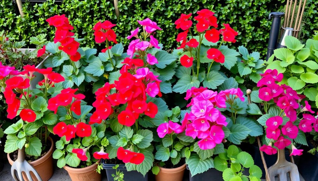 Resursi za vrtlara uspravne muškatle