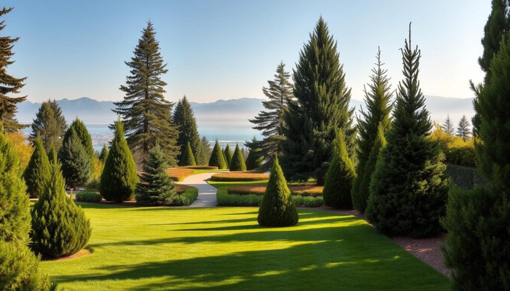 Uloga cetinara u pejzažnom dizajnu