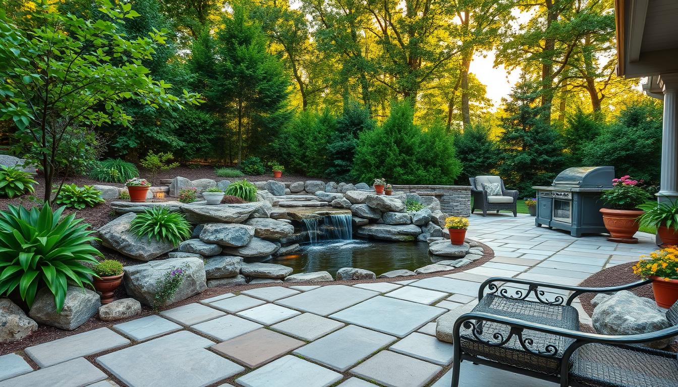 uređenje dvorišta kamenom